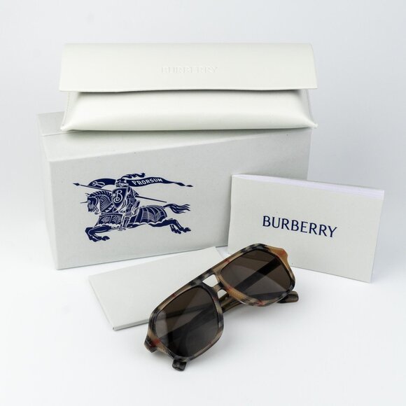 Burberry KIDS Sunglasses Vintage Brown Pilot JB4340 377873 NEW AUTHENTIC - Picture 12 of 12